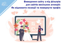 Removing a website from under filters for wedding agency websites: How to restore positions and return traffic