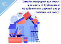 Online platforms for repair and construction services: How to ensure convenient selection and ordering of services
