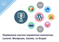 Порівняння систем управління контентом: Laravel, Wordpress, Joomla, та Drupal
