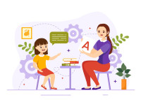 Corporate website for speech therapy centers: Class programs, online diagnostics, consultations