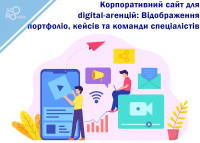 Корпоративный сайт для digital-агентств: Отображение портфолио, кейсов и команды специалистов