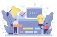 Development of sites on Laravel for online courses with programming: Creation of interactive and practical initial resources for programmers in the development of beginners