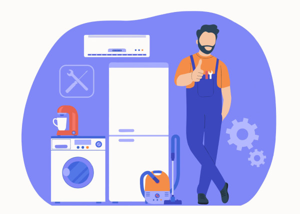 Сайт-визитка для мастеров по ремонту бытовой техники: Онлайн-заявка, отзывы клиентов и карта выезда по району9