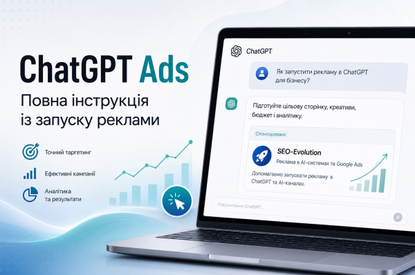 ChatGPT Ads: Повна інструкція із запуску реклами