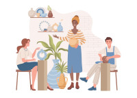 Video Advertising for Art Glass or Ceramics Workshops: How to Show Handicraft Through Dynamics