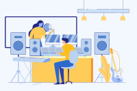Разработка сайтов для звукозаписывающих студий: Презентация услуг и портфолио через современный веб-ресурс